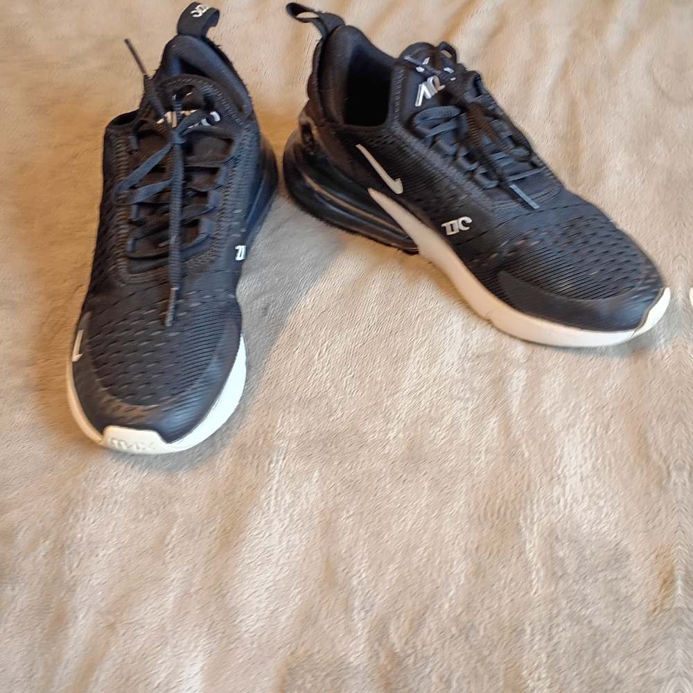 Nike Black and White Athletic Shoes